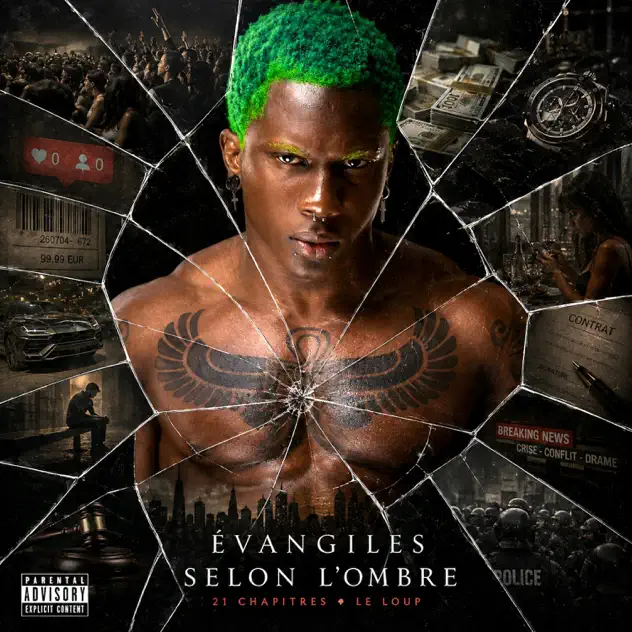 Pochette de ÉVANGILES SELON L’OMBRE • 21 CHAPITRES • LE LOUP