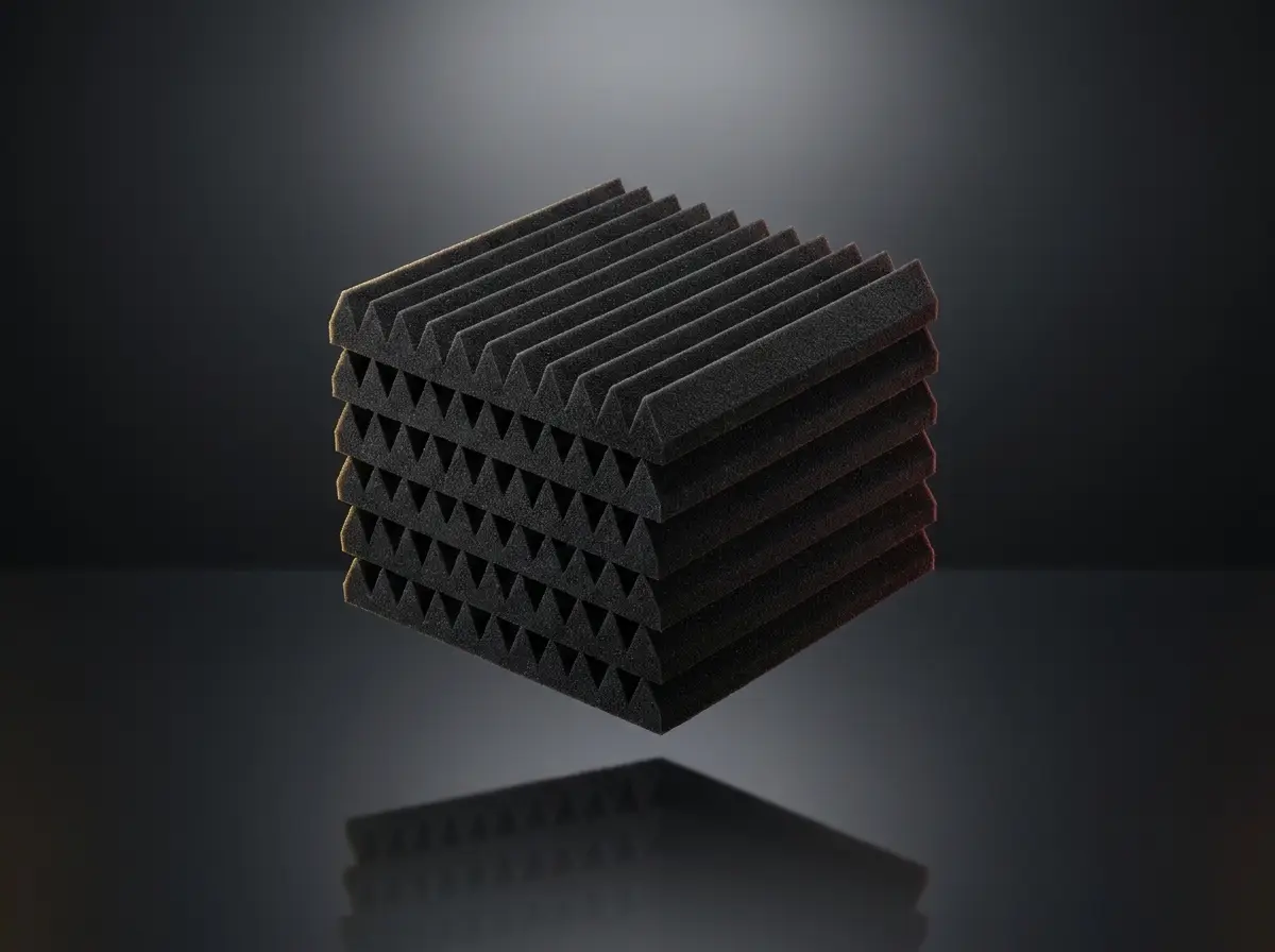 Panneaux acoustiques, Mousse de studio à coller