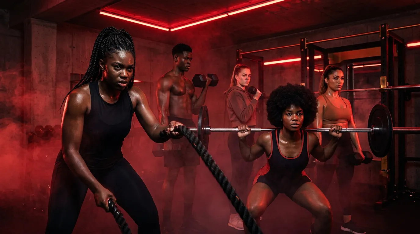 Red Room - entrainement intense en conditions reelles
