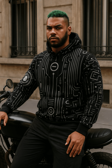 CYBERPUNK HOODIE - CODE ETHNIK