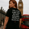 Sarcasm Enthusiast T-shirt