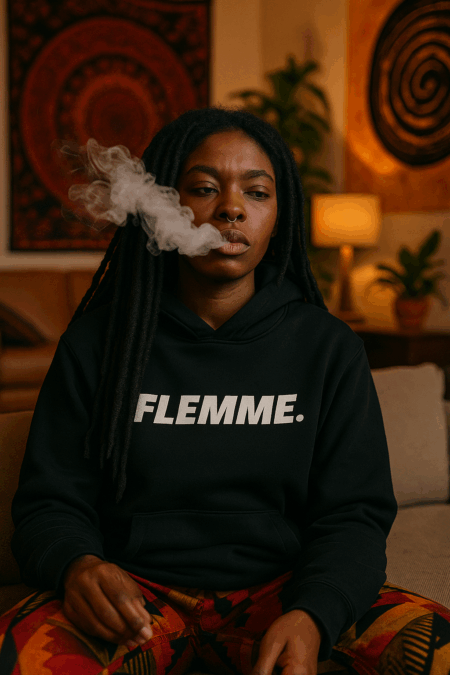 Flemme. - Sweat à capuche